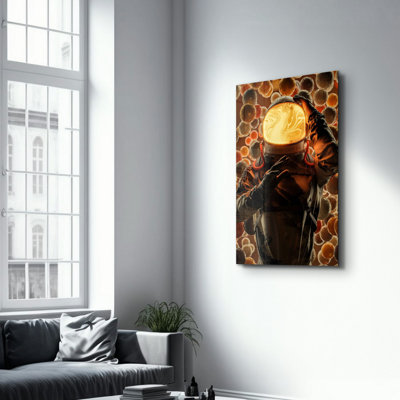 Decorative Tempered Glass Painting