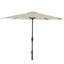 Dubose 8 Seater Rattan Round Garden Dining Set with Parasol-119009405