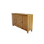 Armoire décorative avec 4 portes, armoire en bois pour le hall d'entrée, salon, chambre à coucher, salle à manger