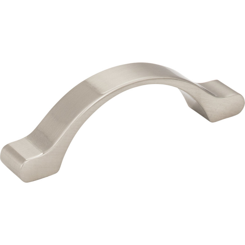 Seaver 3" Center to Center Arch Pull, Satin Nickel