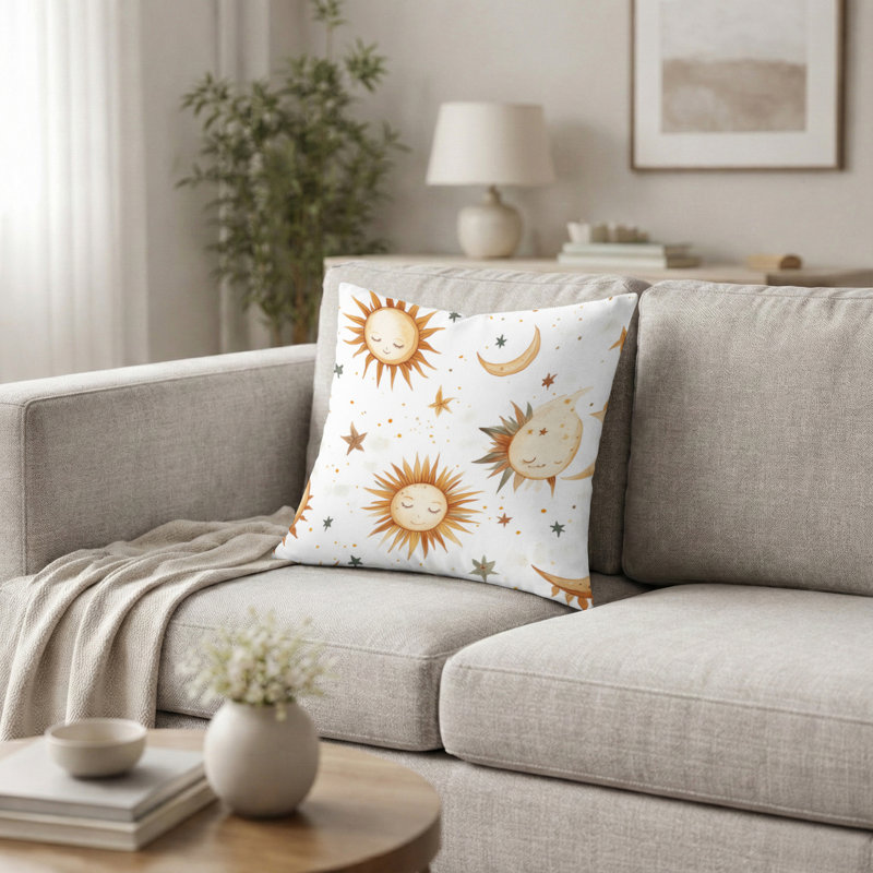 Coussin Starburst, H 18 po x l 18 po