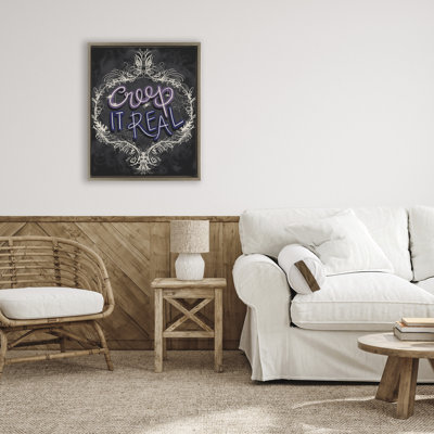 Cadre flottant Vintage Creep It Real, design par Connie Summers