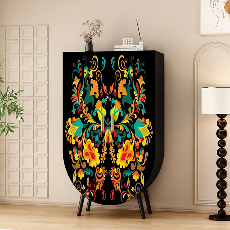 Garde-robe de style français pour chambre à coucher rétro