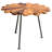 Solid Wood Top End Table