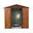 6 ft. x 6 ft. Outdoor Metal Storage Shed with Window & Metal Floor Base-123384471-123384474