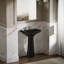 Cimarron® Vitreous China 23" Pedestal Bathroom Sink with Overflow-10940905-19195632