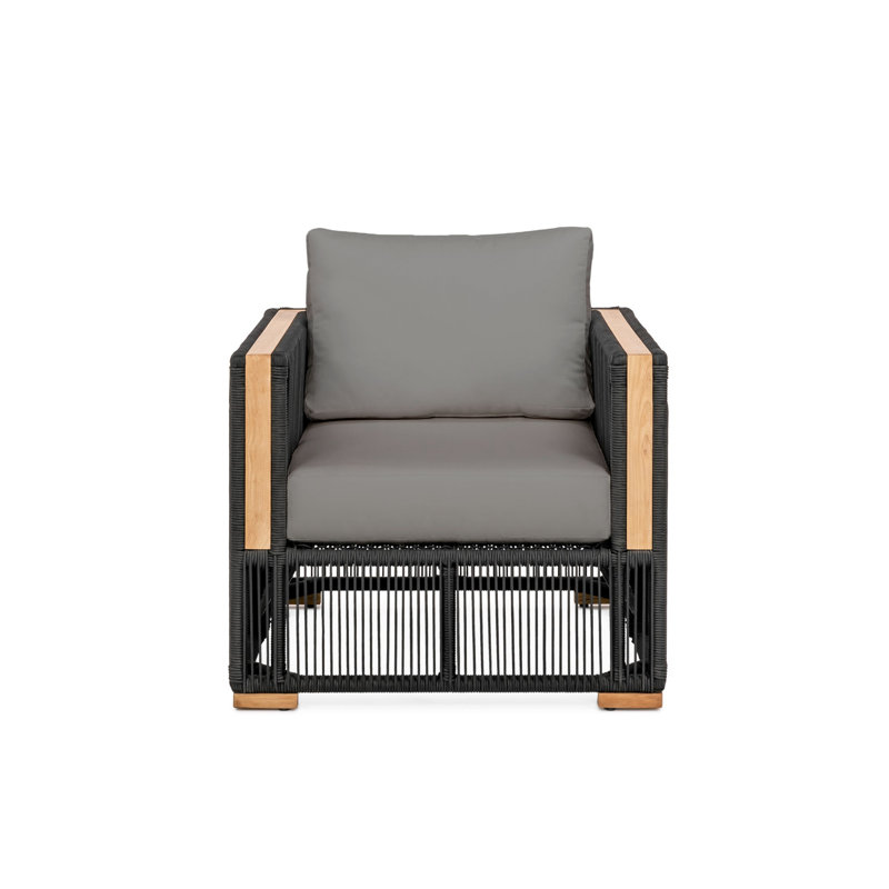 Campo Club Chair - Natural, Black, White