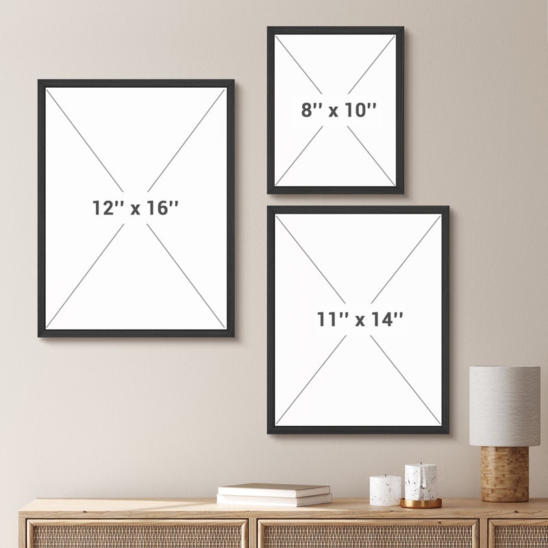 Affiche lumineuse encadrée de Monstera rose vif avec des impressions de chat mignon, H 14 po x l 11 po