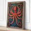 Ornamental Octopus Art Deco - Wrapped Canvas-825134886-825134911