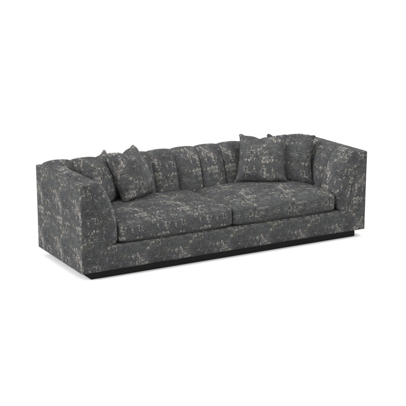 Dapper Sofa, Espresso, Elise Harbor 100% Polyester