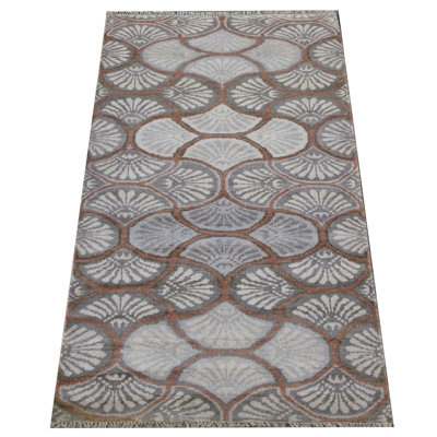 Tapis en soie 5 x 8