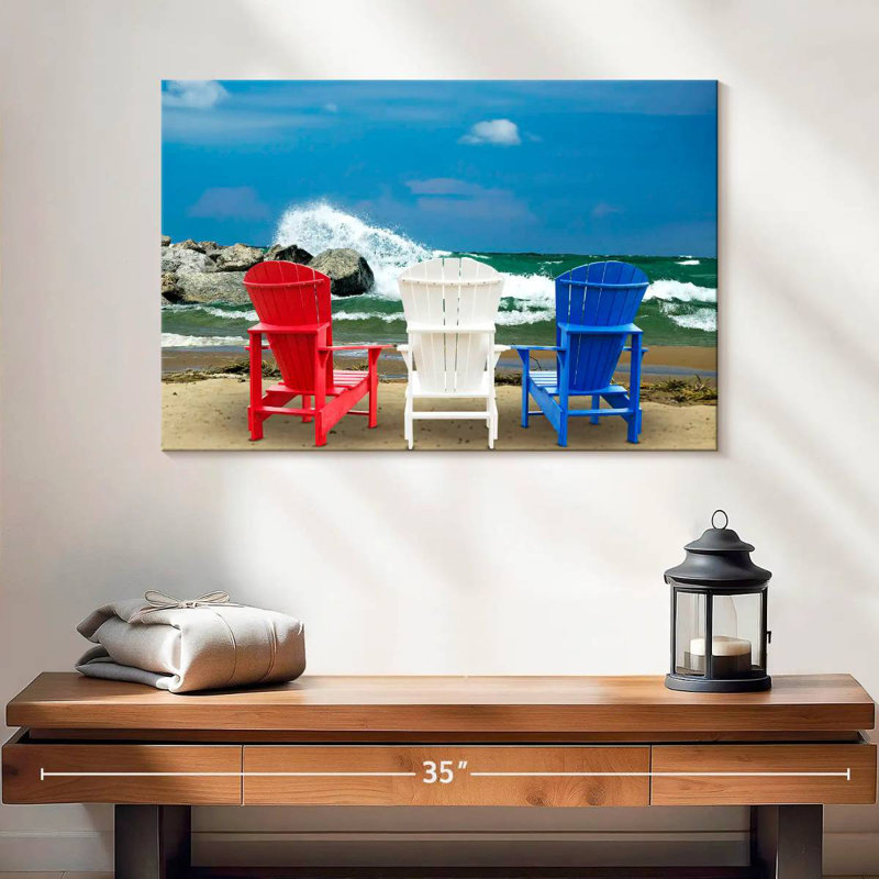 Gillard Patriotic Gillard Chairs, 16" H x 24" W