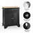 Hedon Wood Kitchen Cart-436210854
