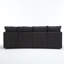 Canapé modulaire en polyester 5 places avec repose-pieds-943270206