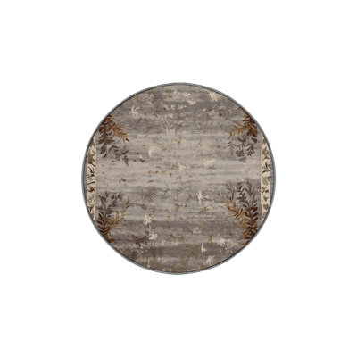Machine Washable Gray Area Rug