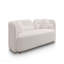 3 + 1, canapé moderne de luxe pour le salon, canapé rembourré en molleton blanc bouclé pour bureau à domicile-129586546