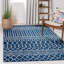 Tapis bleu marine / ivoire Remaley-744658245