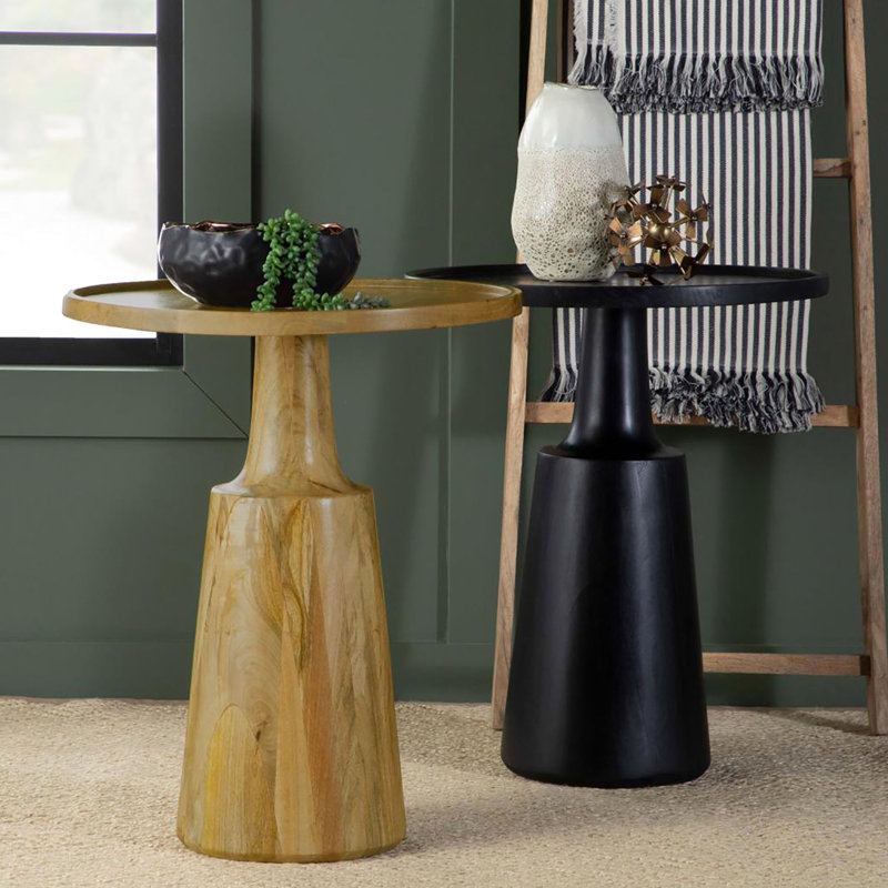 Table d'appoint Mango Wood, Brun