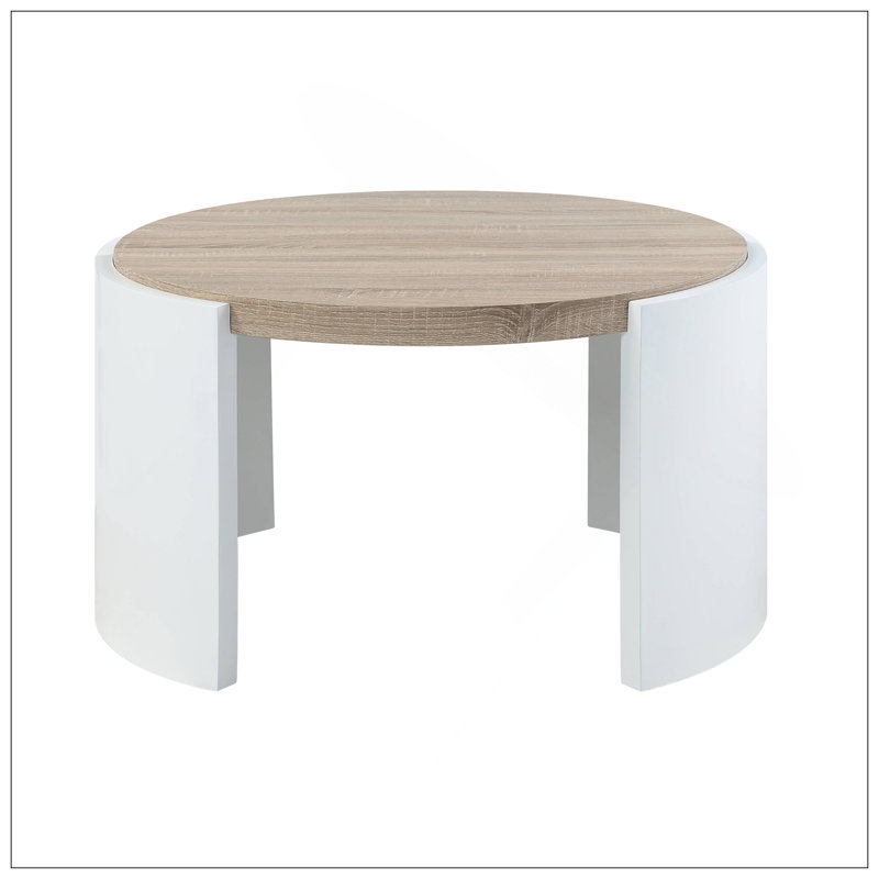 Élégante table basse ultrabrillante durable pour le salon