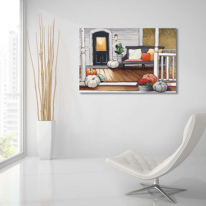 «Octal Evening» par Julia Purinton, art mural en verre acrylique, H 24 po x l 36 po x P 0,2 po