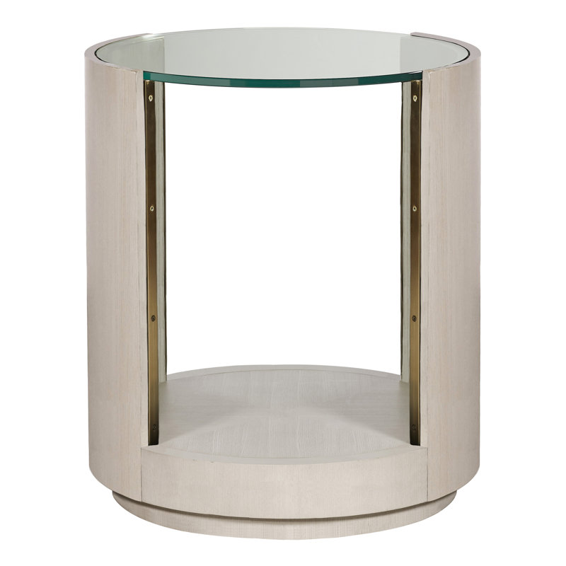 Axis III Round Lamp Table, Casa Blanca