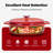 HomeVSS 5.5-Quart Enameled Cast Iron Braiser with Lid & Dual Handles-135271497