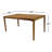 Kinsler Solid Wood Dining Table