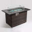 Outdoor Fire Pit Table, Propane Fire Table With Ceramic Tabletop