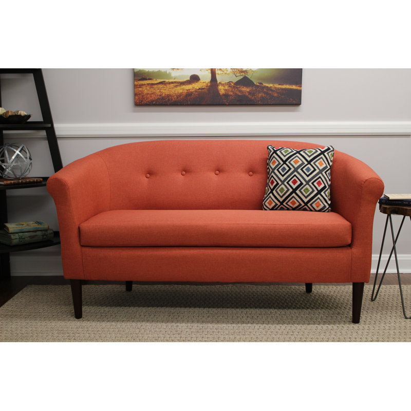 Reichenbach Upholstered 57'' Settee, Mango