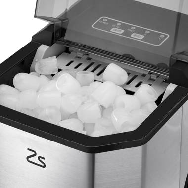 Smugdesk.com 26.5 Lb. Daily Production Bullet Clear Ice Portable Ice Maker