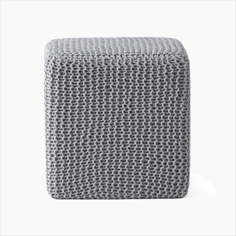 KNITTED FOOT STOOL
