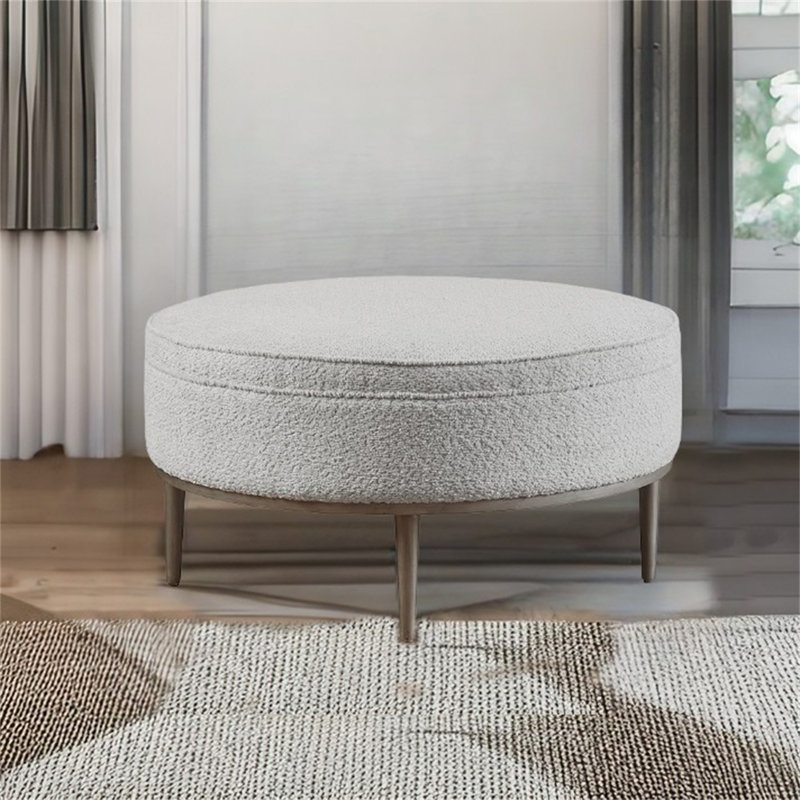 Jeramee Upholstered Ottoman