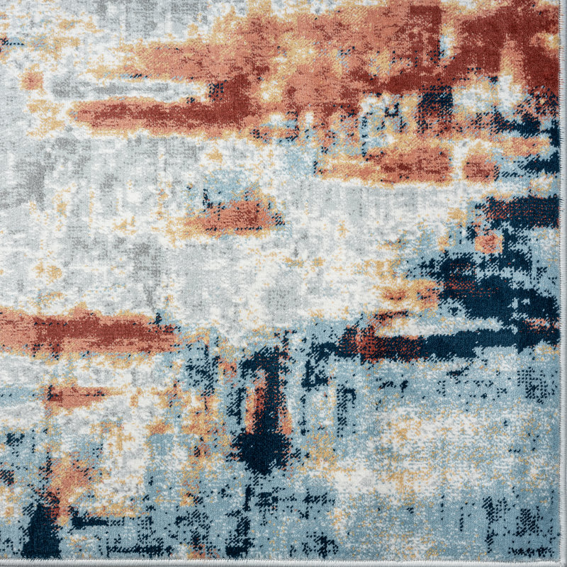 Tapis multicolore Gouverneur, Rectangle 8 pi x 10 pi