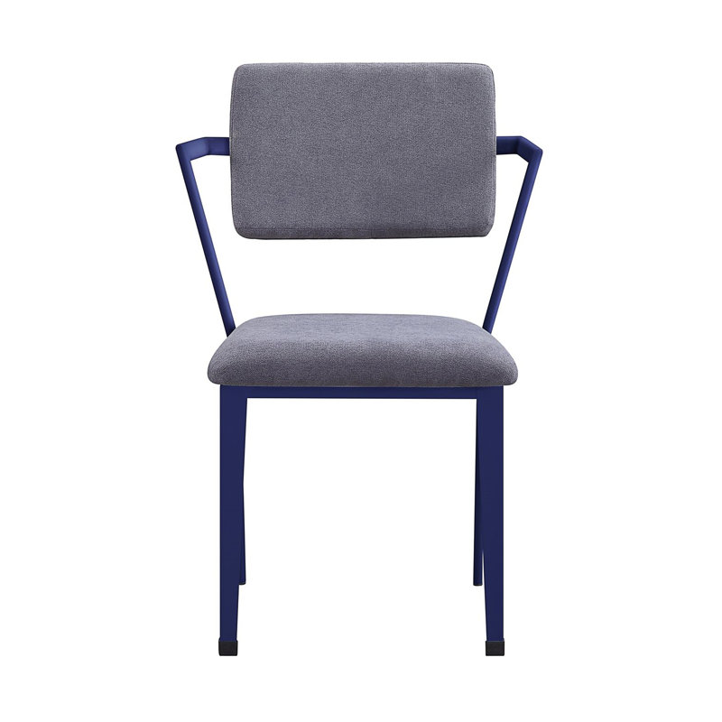 Upholstered Armchair, Navy Blue