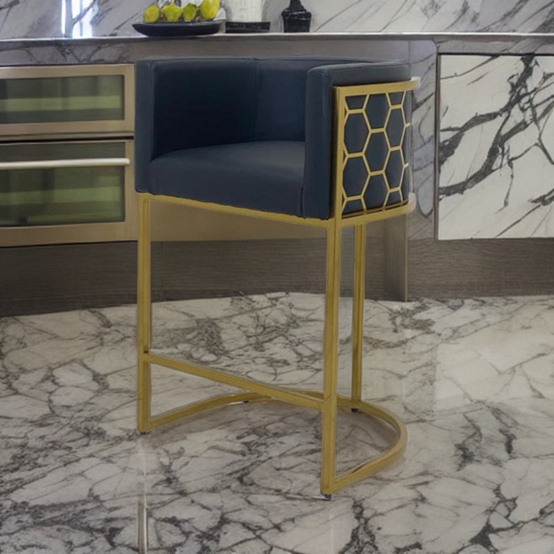 Tabouret de bar 28 po, Noir