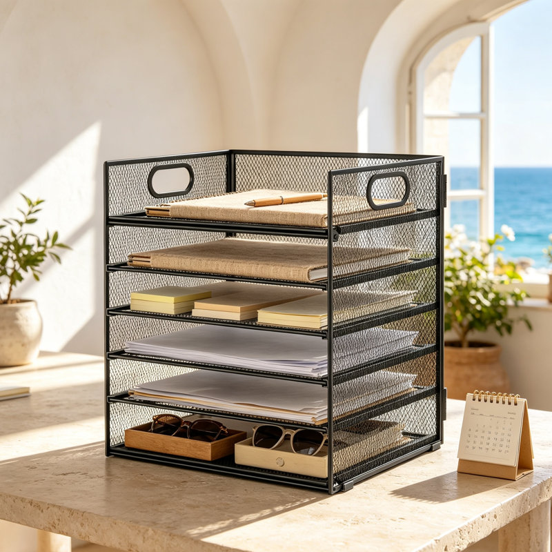 Iron Desk Organiser