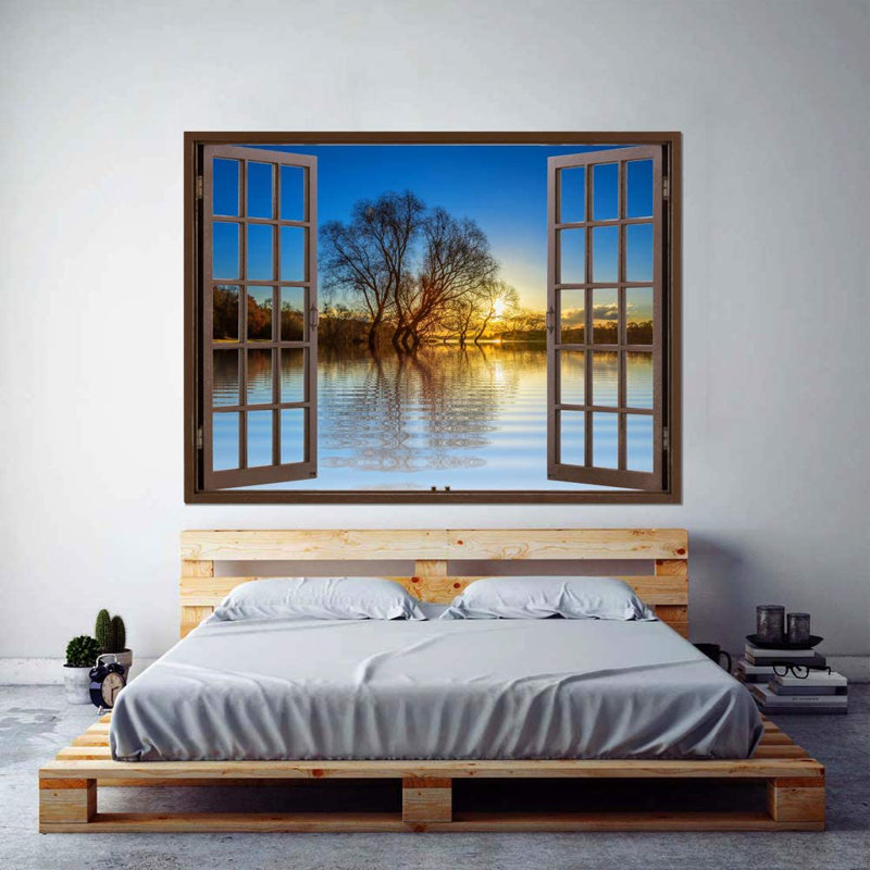 Murale ombre soleil, L 24 po x L 32 po
