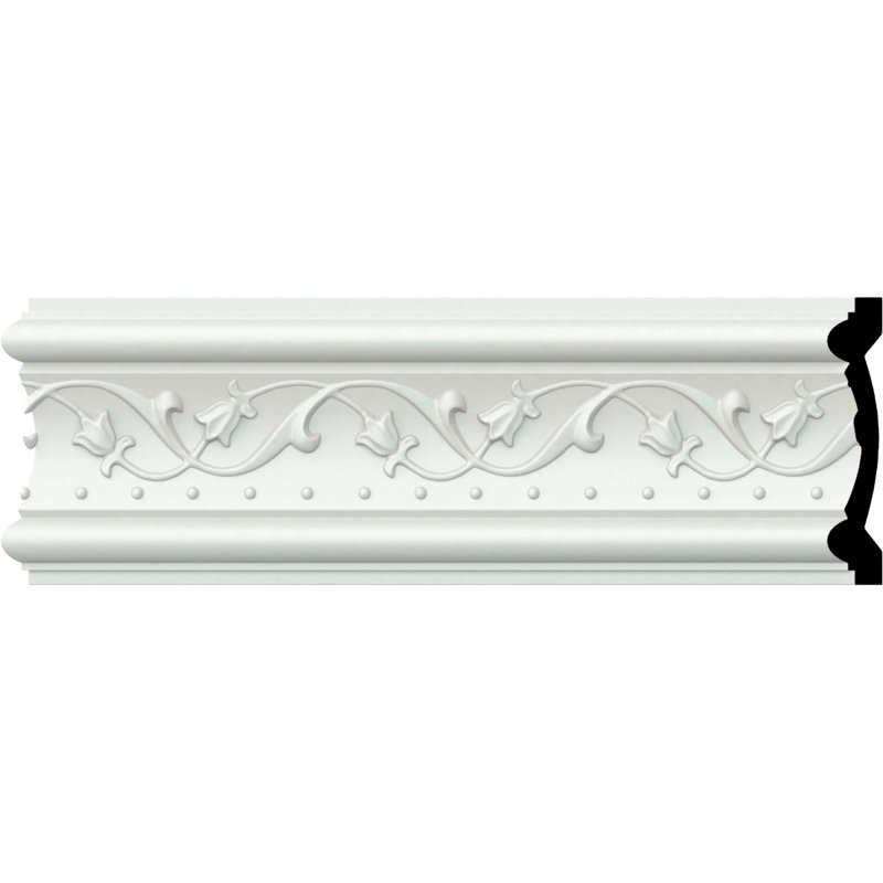 Rail de chaise Marcella H 3 7/8 po x l 96 po x P 3/4 po Marcella