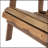 Foldable Acacia Wood Adirondack Chair – Traditional Slats, Rustic Outdoor Design, Wide Armrests For Comfort And Style-2083000601