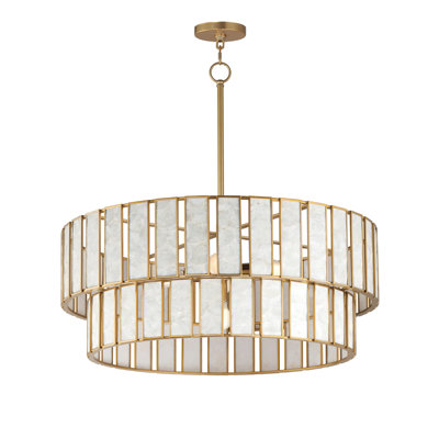 Lustre tambour 6 lumières Smithland