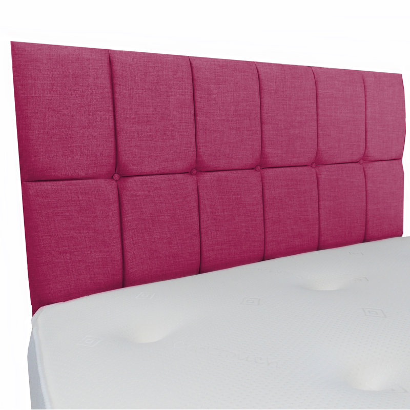 Gentner Upholstered Headboard, Kingsize (5'), Raspberry
