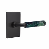 Select Privacy (Bed & Bath) Door Lever with Rectangle Rosette