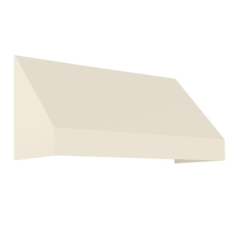 Auvent fixe en tissu acrylique New Yorker Awntech, H 18 po x l 100,5 po x P 36 po, Lin