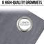 100% Linen Blackout Curtains with Eyelets – Ready Made (Set of 2)-1672122092-1672122068