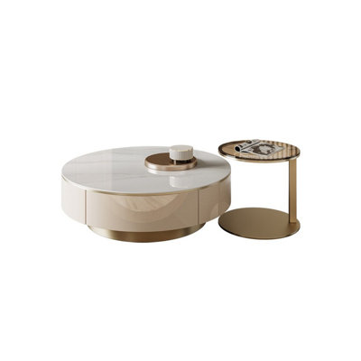 Light luxury minimalist style coffee table