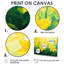 «Yellow Lillies Gardens In Meadow IV», impression d'art mural lys-785697885-785697881-785697878