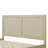 Solid Platform Bed With Rattan-189448606