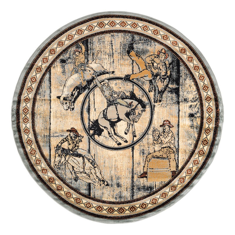Tapis Rugs.com Pioneer, Rond 7 pi 10 po