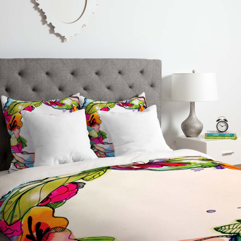 Ensemble de housse de couette Cayen Casablanca, Housse de couette pour très grand lit et 2 très 