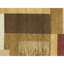 Tapis beige et rouille de haute qualité noué à la main